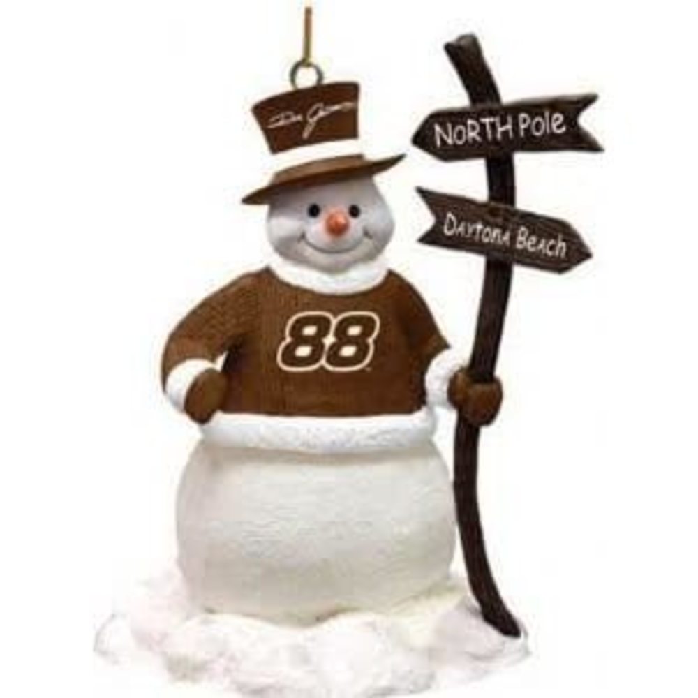 The Memory Company Dale Jarret #88 UPS Racing Snowman Ornament